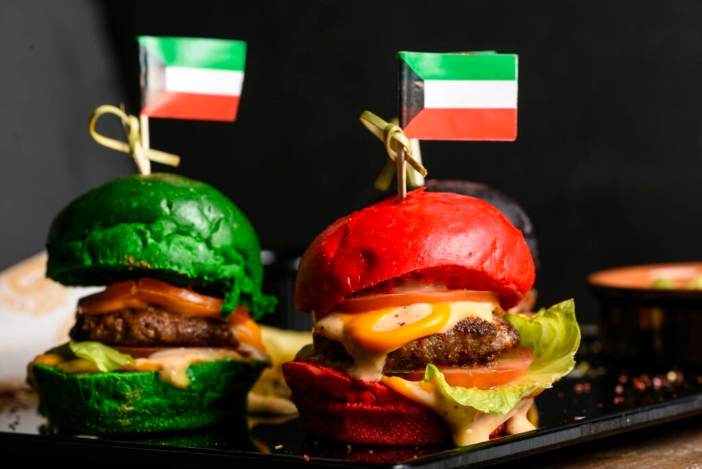 Restaurant Menu — Burgers, Pizza & Desserts — food and drink photography by MS Collective, London